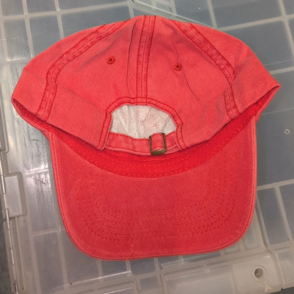 Red Baseball Cap - Picture 3 of 3